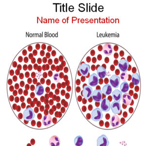 Leukemia Blood Cells PowerPoint Template