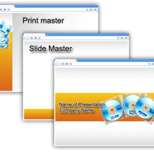 Software CD PPT Template