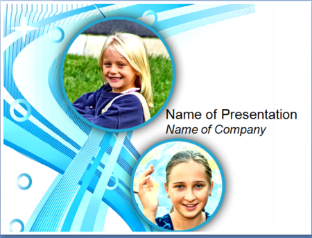 School Kids PowerPoint Template