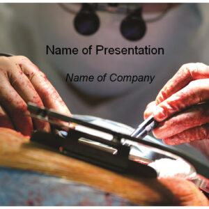 Cardiac Surgery PowerPoint Template 1