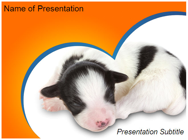 Puppy PowerPoint Template