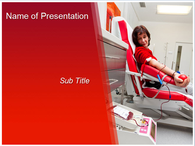 Blood Donation PowerPoint Template