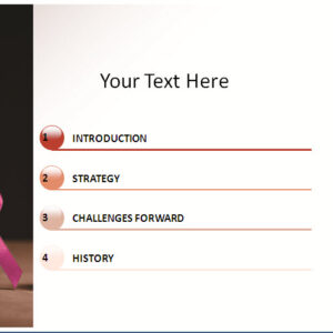 Breast Cancer PPT Template 3
