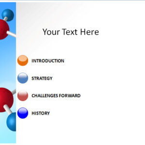 Molecule PowerPoint Template Slide 3