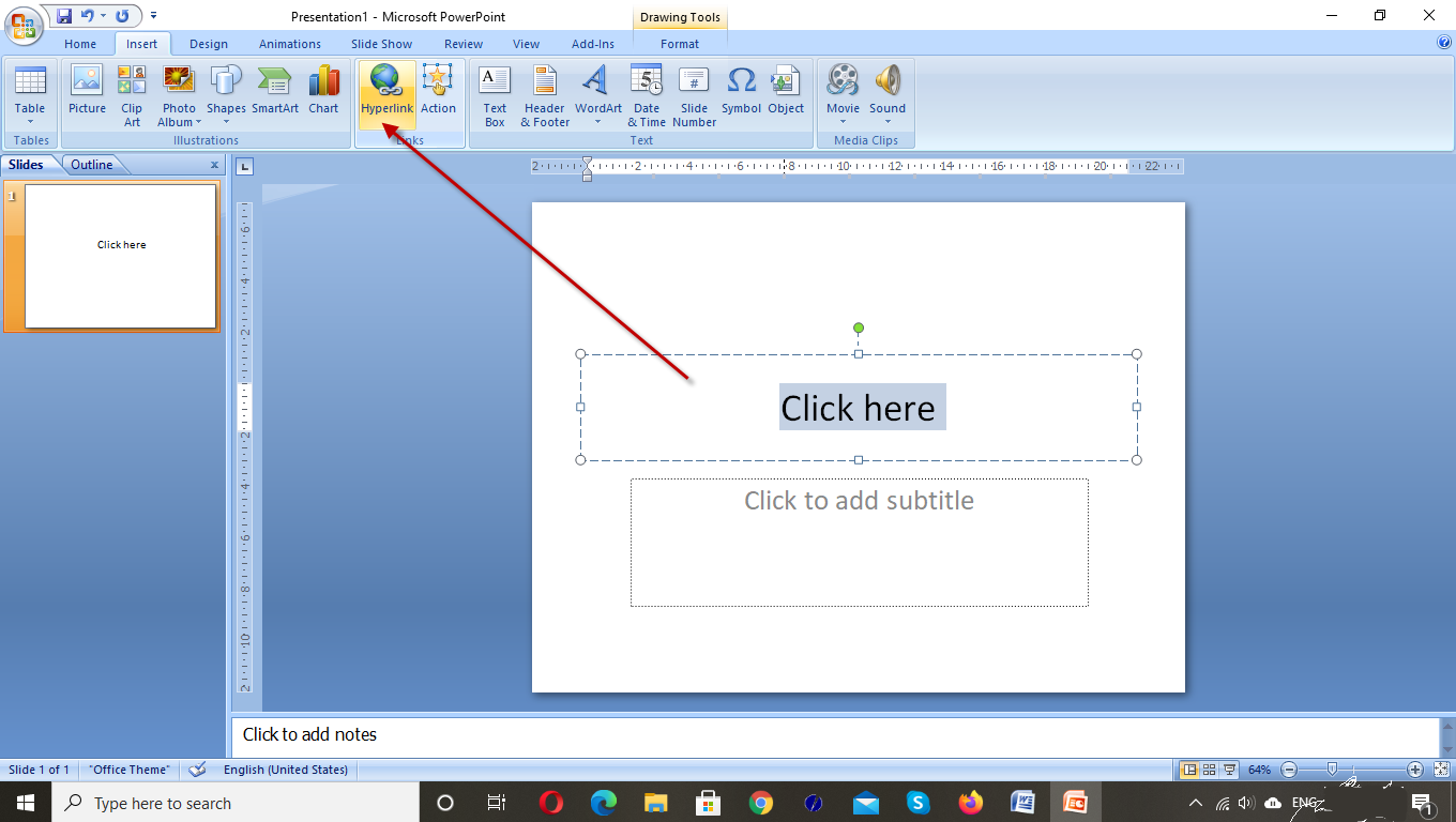 Insert a Webpage in PowerPoint slideshow