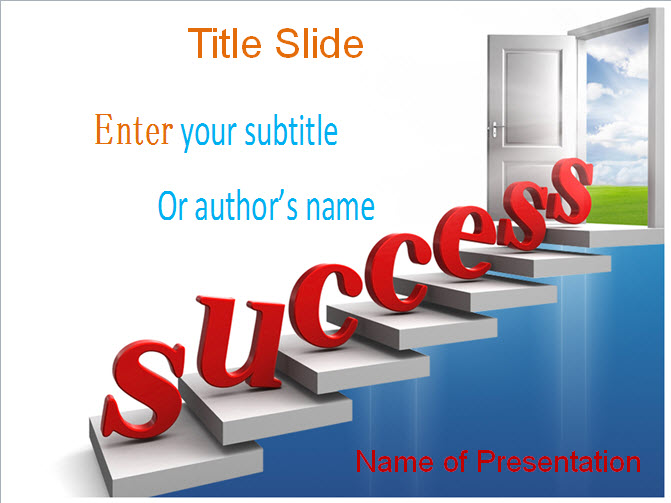 Success PowerPoint Template