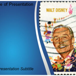 Walt Disney PowerPointTemplate 1