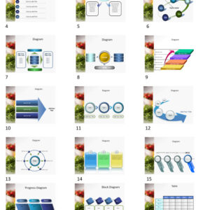 Vegetable PowerPoint Template_All_Slides