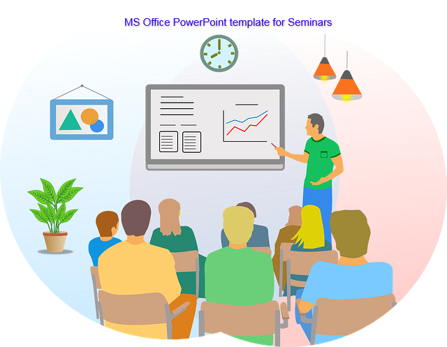 MS Office PowerPoint template for Seminars