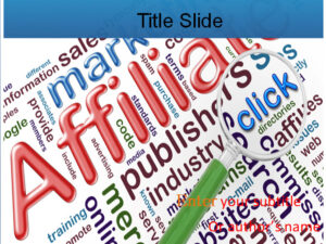 Affiliate Marketing PPT Template